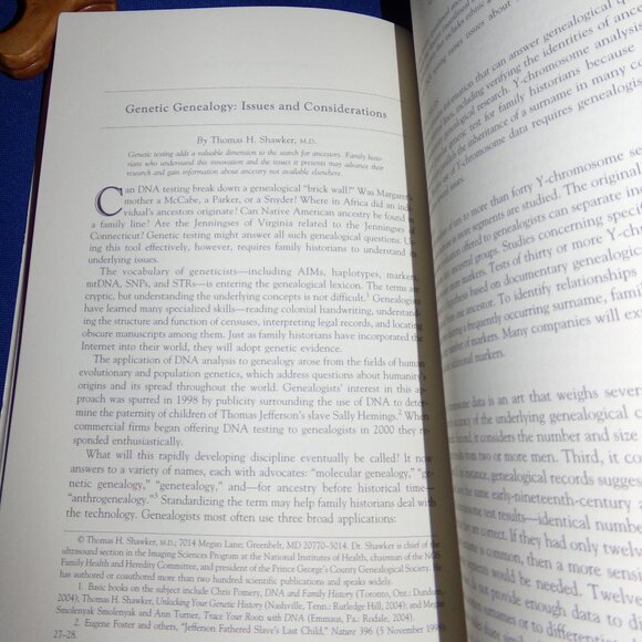 Genealogy And Genetics: National Genealogical Society Quarterly Magazine Special - Picture 5 of 7